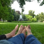 Always at each other's feet in love